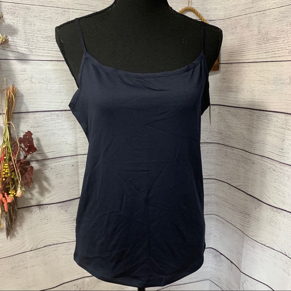 Ann Taylor black camisole spaghetti strap tank top